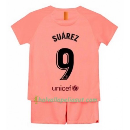 Jalkapallo Pelipaidat FC Barcelona Suarez 9 Lasten 3 Paita 2018-2019 Lyhythihainen